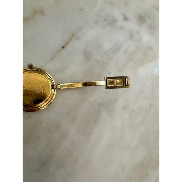 Vintage GUCCI Change Bezel Womens Gold Watch - Picture 8 of 11